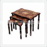 Shining Dining Wooden Table Set--3pcs/Set thumbnail-3