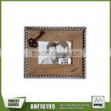 New Model Key Shape Woode Picture Photo Frame Dual-use Gift Frame Antique Natural Color
