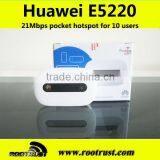 Huawei Portable 3g Wifi Router Brand New Huawei E5220 for 10 Users