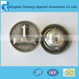 Hansome Zinc Alloy Shank Buttons With Logo