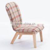 Solid Wood Cloth Chair ,Contracted Wooden Sofa For Living Room thumbnail-3