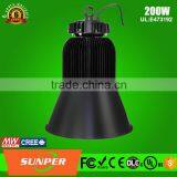 IES. File and Dialux Simul Luminarie 18000lm ul 200w Led High Bay Light for Factory thumbnail-1