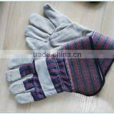10.5'' Furniture Leather Gloves Double Palm Stock for Sale thumbnail-1