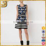 Fashion Autumn Ladies American Office Dress, Beautiful Sleeveless Dress thumbnail-6