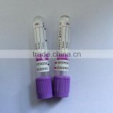 vacuum blood collection EDTA tube with EDTA 2K/3K additives