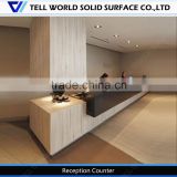 High quality stand desk/practical reception desk/hotel reception desk