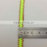 17 spiral machine weaving polypropylene light yellow flat belt braid ribbon cord