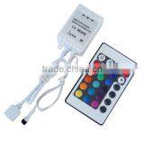ir Led Controller 12v 24v 6a ir Remote Dimmer Controller Rgb Lighting Dc5~24v Led Controller High Quality 3 Years Warranty