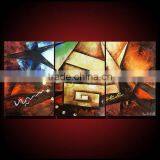 Abstract Painted Canvas