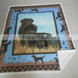 Stock Throw 100% Polyester Knit Print Throw thumbnail-1