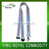 Popular Logo Imprint Polyester Single College Custom Lanyard thumbnail-1