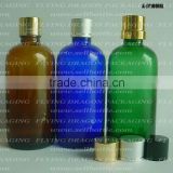 100ml essential oil bottle with aluminum cap, glass bottle, cosmetic glass bottle