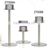 High Quality Modern Home Decoration Stainless Steel Candlestick Holder