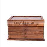 Reclaimed Classice Antique Wood Jewellery Box thumbnail-4
