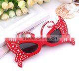 Butterfly shape women glasses ,fancy party glasses