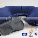 travel neck pillow for airplanes travel kit blanket pillow                        
                                                Quality Choice