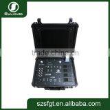 H.264 Compression 4CH Receiving Wireless AV Receiver With LCD Monitor