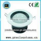 7W aluminum led recessed round downlight lamp