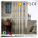 Indian Embroidered Flower Embroidery Black and White Curtain Fabric- Star Hotel Curtain Match Cushion thumbnail-1