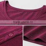 Manufacturer China Women's Clothing Cotton Bluk t- Shirt Made in China thumbnail-6