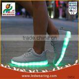 Mesh Led Schuhe Oem Low Moq Customized Footwear Woman Mens Luminous Led Light up Shoes thumbnail-1