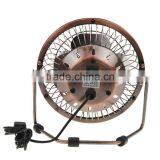New Products 2016 USB Air Cooler Bronze Metal Antique Copper Fan Usb Desk Fan thumbnail-3