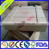 Small Wooden Boxes, Unfinished, Hinged Lid, With Clasp thumbnail-3