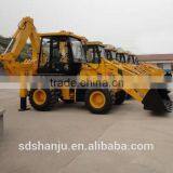 Mini Backhoe Loader WZ30-25 Wheel Excavator With Bucket thumbnail-5