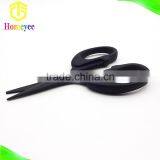 5" Stainless Steel Non Stick Black Handle Mini Houlsehold Scissors thumbnail-1