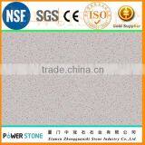 Light Pure Grey Quartz Stone Flooring Tiles