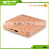 High Real Capacity Good Quality 7800mah Mobile Wood Power Bank With Mirco Usb Cable thumbnail-4