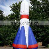 Air-Blown Inflatable Rocket Model for Advertising Decoration thumbnail-1