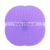Mini Cosmetic Brush Washing Scrubber With Suction Cup Silicone Makeup Brush Cleaning Pad thumbnail-4