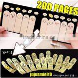 Cute 200 Pages Ten Fingers Sticker Bookmark Flags Memo Sticky Notes Pads thumbnail-2