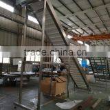 Food Grade Plastic Modular Belt Climbing Conveyor for Fruit & Vegetable Cleaning