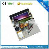 usb video player module for greeting card,video in print lcd