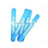 2016 High Quality Cheap Custom Silicone Slap Bracelet Wholesale thumbnail-4