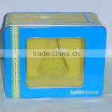 PVC Window Tin Box, Jewely Rectangle Tin Box thumbnail-1