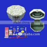 Fabric Storage Box for Jewely and Sewing Accessories Use thumbnail-1