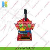 Mini Garment Style Silicone Luggage Tags