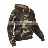custom men camouflage elongated hoodies - Extended Elongated hoodies - army green color