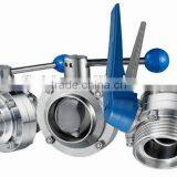 Stainless Steel Sanitary Butterfly Valve thumbnail-6