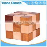 Factory Supply Baby Education Toy Wooden Magic Cube Puzzle thumbnail-1