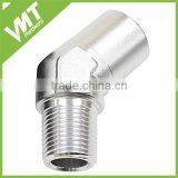 VMT Aluminum Anodized Black ID 1/8 1/4 3/8 1/2 3/4 1" 90 Degree Angle Female NPT Fitting thumbnail-6