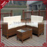 S&D Rattan 100% Handmade Garden Sofa Furniture Plastic Weave thumbnail-1
