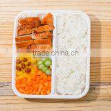 Why Choose Write and Clear Takeaway Plastic pp Food Container 3 Compartment thumbnail-3