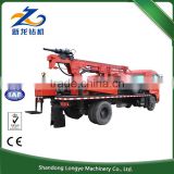Gold supplier China 350m Used SLY300 portable truck mounted water well drilling rig