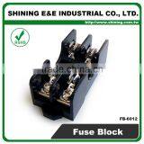 FB-6012 600V 15 Amp 2 Pole Rail Mounted 6x30 Midget Fuse Holder thumbnail-1