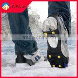 Outdoor Rubber Anti Slip Snow Shoes Grips Ice Grips Shoe thumbnail-2