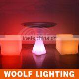 Super Modish Design Waterproof Lighting Up Living Room Bar Decorative LED Round Coffee Table Tea Table Dinner Table thumbnail-1